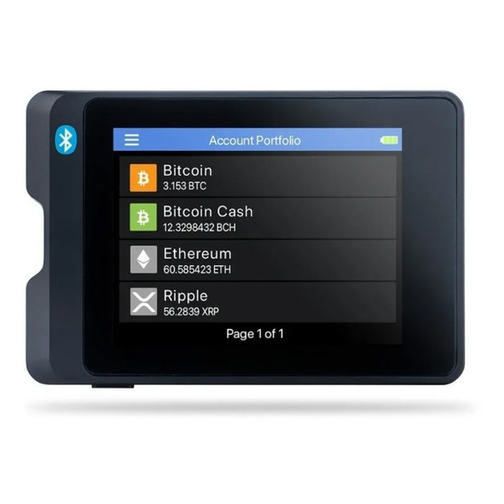 Crypto Wallet -secux W20 - Bitcoin - Trc20 - Bep20 Bluetooth