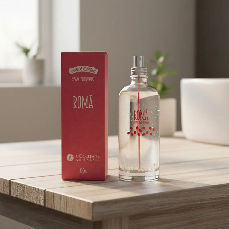 Spray Perfumado L'óccitane Au Brésil Romã 150 Ml