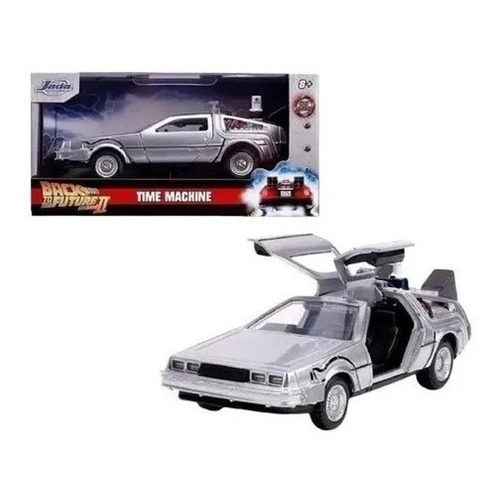 Delorean Time Machine Volver Al Futuro 2 Jada Esc 1:32 