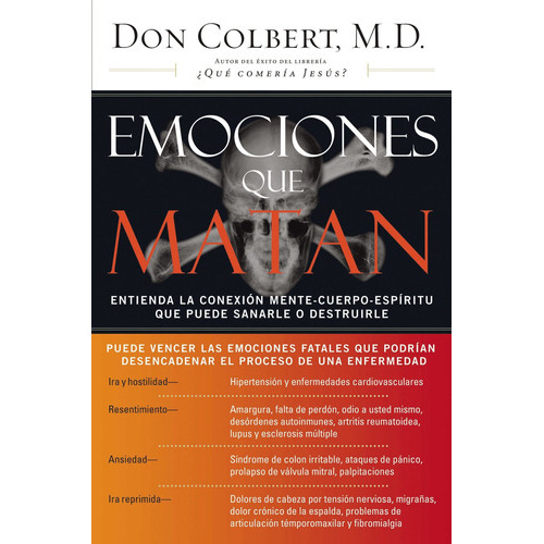 Emociones Que Matan, De Colbert, Don. Editorial Grupo Nelson En Español
