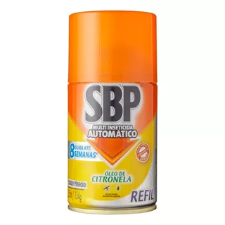 Multi-inseticida Automático Óleo De Citronela Sbp Frasco 250ml Refil