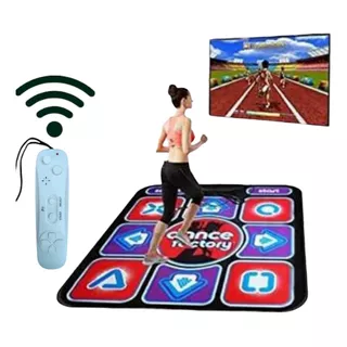 Alfombra De Baile Tv Joystick Control Inalámbrico Y Juegos 