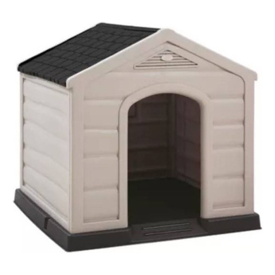 Casa Para Perro Rimax Negra Taupe, Pequeña