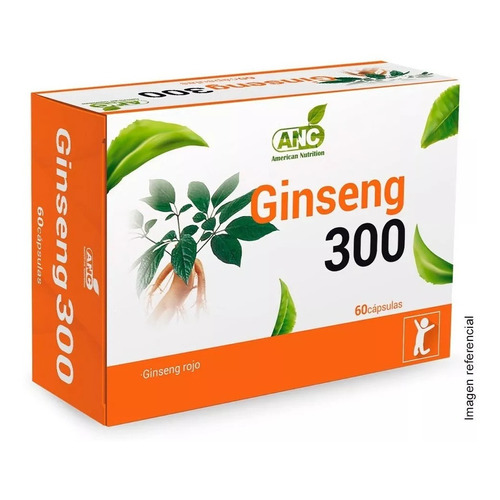 Anc Ginseng Rojo 60 Caps Sabor Sin sabor