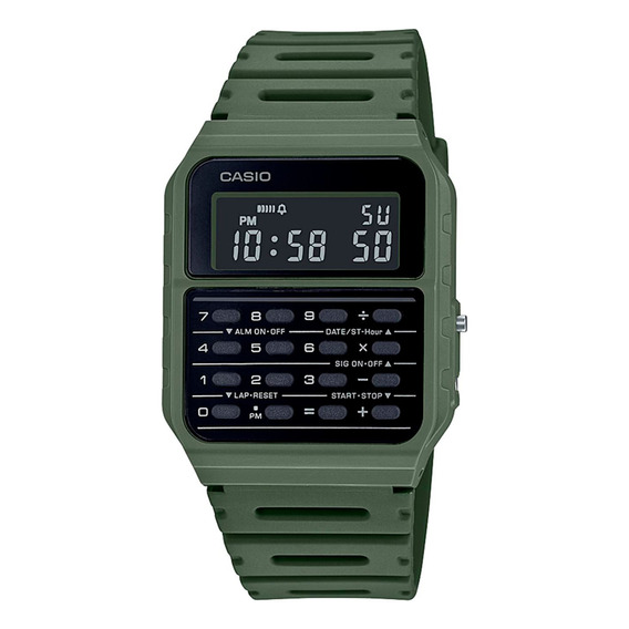 Reloj Para Hombre Casio Ca-53wf-3b Verde