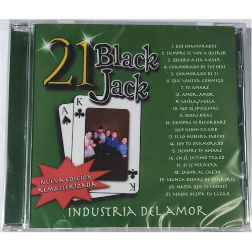 21 Black Jack - Industria Del Amor - Exitos - Cd