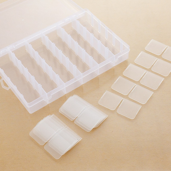 Caja Organizadora De Plástico Con 36 Divisiones