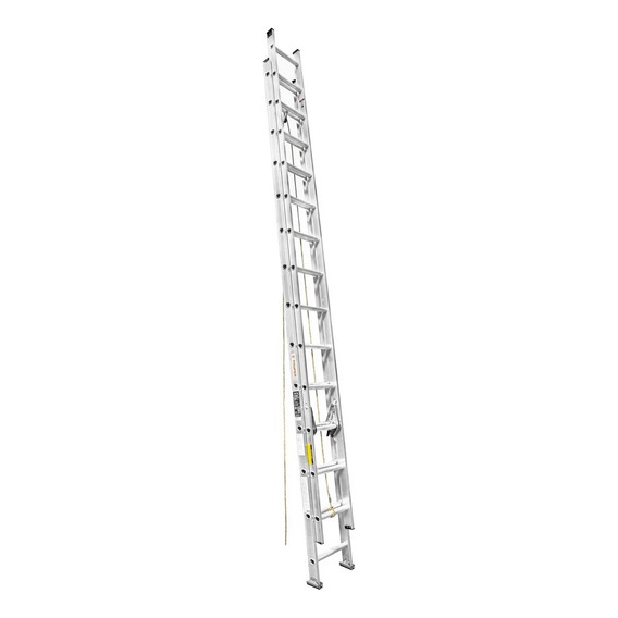 Escalera Extensible 28 Pasos Capacidad 150 Kg Truper 16748