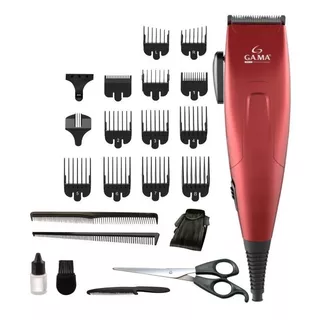 Cortapelo Clipper Gm 562 Motor Magnético 24 Piezas Color Rojo