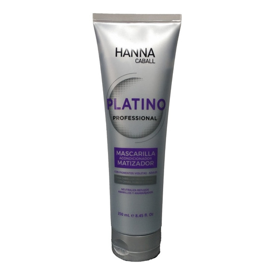 Hanna Caball Platino Mascarilla Acondicionador Matizador 