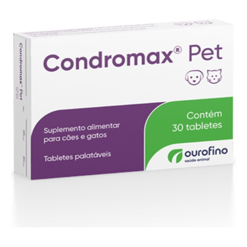 Suplemento Alimenticio Perros Y Gatos Condromax Pet 30tab