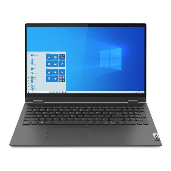 Notebook Lenovo 15.6 Ideapad 5 I7 16gb 512gb Ssd Win 10 Color Gris