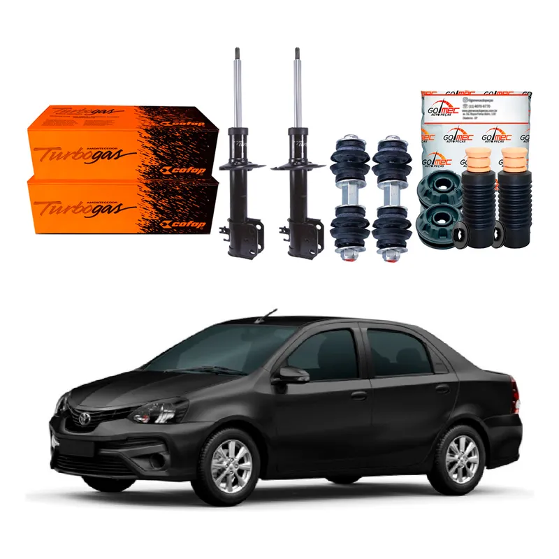 Amortecedor Dianteiro Bieleta Etios Sedan 1.5 2017 A 2019