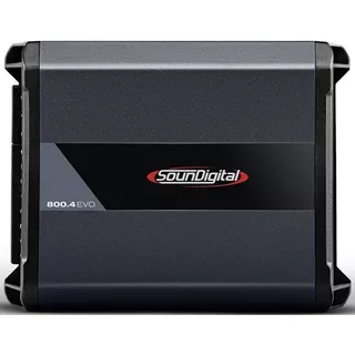 Modulo Soundigital Sd800.4d Sd800 Sd800.4 800 W Rms 4 Canais