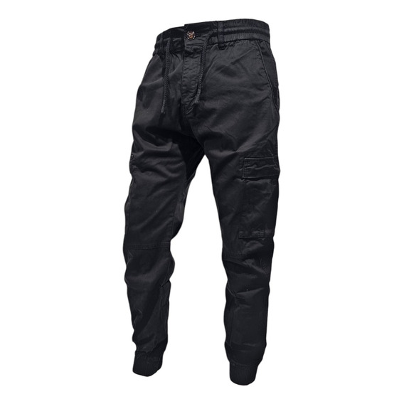 Pantalon Jogger Cargo Hombre Gabardina Premium Oldtown Polo