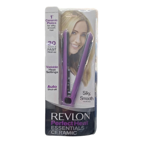 Plancha de cabello Revlon RVST2005CPUR violeta 110V