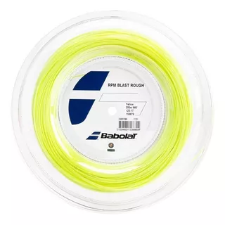 Corda Babolat Rpm Blast Rough 1.25mm Amarela - Rolo C/200m