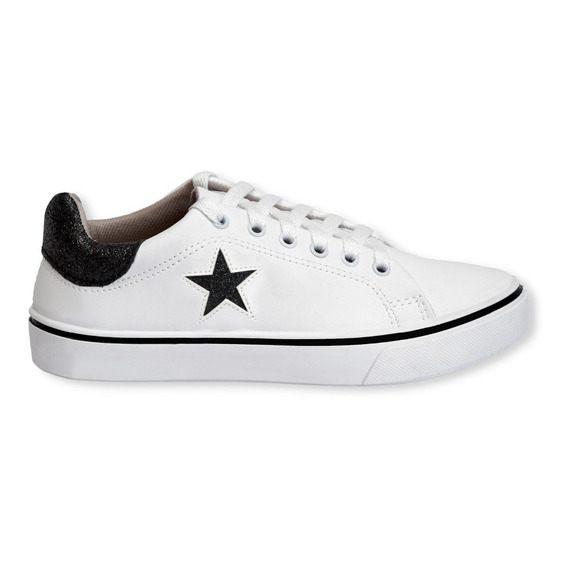 Zapatillas Urbanas Ecocuero Star Cómodas Mujer