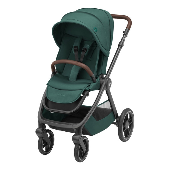 Cochecito De Bebé Maxi-cosi Oxford Color Verde Musgo Chasis Gris Grafito