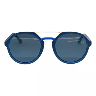 Óculos De Sol Masculino Redondo Polarizado Maya Wally + Case