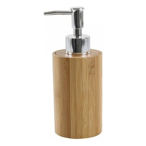 Dispenser Jabon Liquido Bamboo Redondo Color
