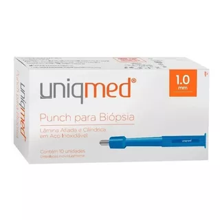 Punch Para Biopsia Uniqmed - Caixa Com 10 Unidades - Blister