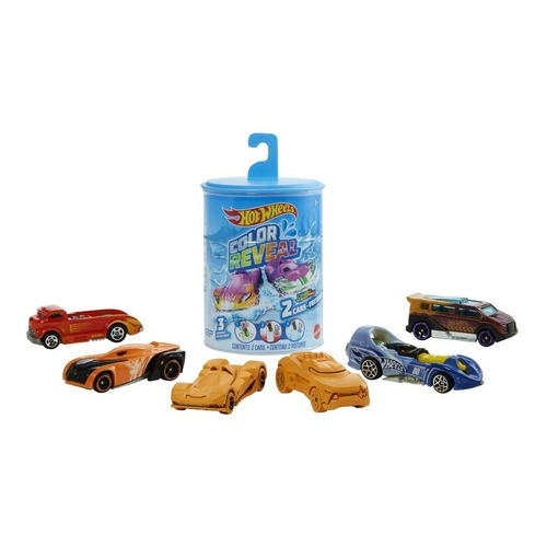 Hot Wheels Color Reveal 2 Autos Sorpresa Mattel Color Vs