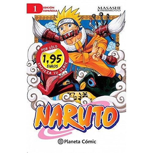 Mm Naruto Nº 01 1,95 - Kishimoto, Masashi - *