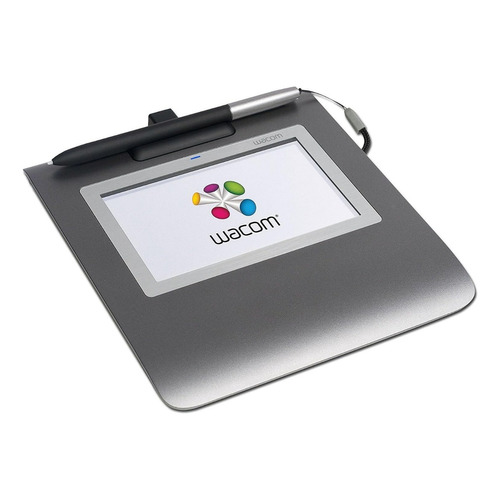Tableta De Firmas Wacom Stu-530-ch | 5 Pulgadas | 2540 Lpi Color Negro/Gris
