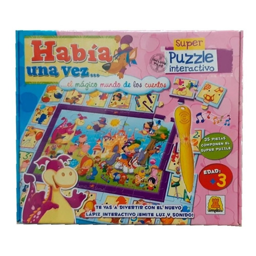 Habia Una Vez Puzzle 35 Pz Interactivo Implas D