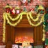 Guirnaldas Navideñas De 25 Pies Decoradas Con Láminas
