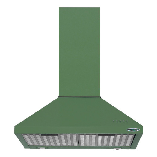 Extractor purificador de cocina Maraldi Cucinela ac. inox. de pared 1200mm x 250mm x 550mm verde inglés 220V