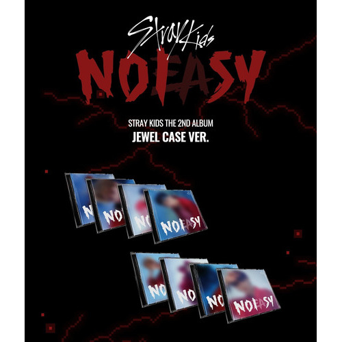 Stray Kids Noeasy Jewel Case Version Random Cover Import Cd