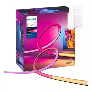 Philips Hue Play Gradient Lightstrip Para Tv 55¨+ Dimmer V2