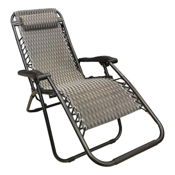 Reposera Reclinable + Almohadilla - Super Resistente