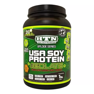 Usa Soy Protein 1 Kg Htn Apta Veganos Soja Gmo Free Sabor Frutilla