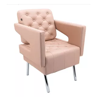 Sofá Cadeira De Espera Spyder Recepção Móveis Salão Beleza