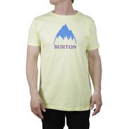 Remera Manga Corta Burton Mountain Logo Pop