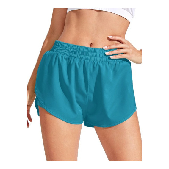 Short Deportivo Corto Basico Mujer Running Gym Yoga Playa 