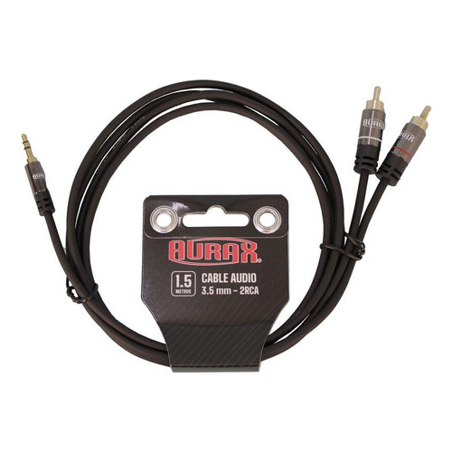 Cable Miniplug 3.5mm A Rca Aurax 1.5m