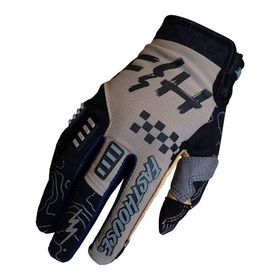 Guantes Moto Fasthouse Off-road - Verde