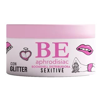 Crema Sexitive Be Aphrodisiac Corporal Perfumada Con Brillos