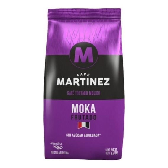 Cafe Martinez molido tostado Moka frutado 250g