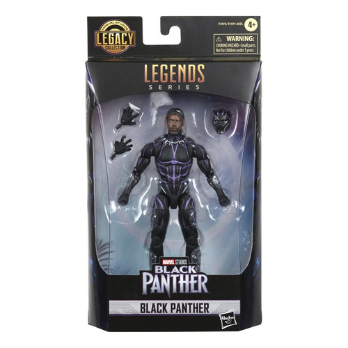 Figura De Acción Marvel Legends Series Black Panther 15cm 3+