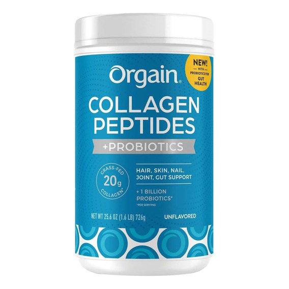 Orgain Colágeno Peptidos + Prob