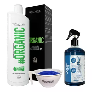 Selagem Organic 1l + Brinde Nano Fortalecedor Tróia Hair