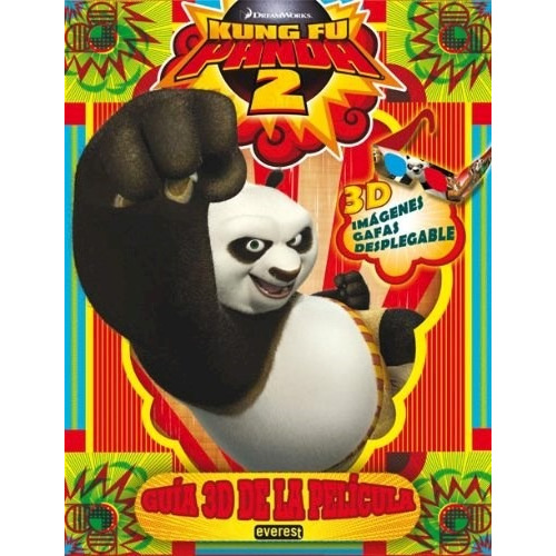 Libro Kung Fu Panda 2 Guia 3d De La Pelicula De Dreamworks