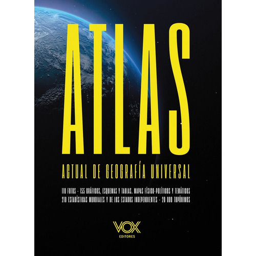 Atlas Actual De Geografia Universal Vox, De Aa.vv.. Editorial Vox, Tapa Dura En Español