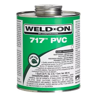 Pegamento Weld On 717 Pvc - 946 Cc