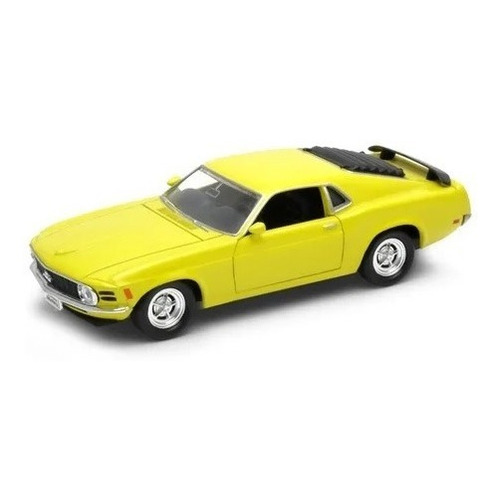 Welly 1:34 1970 Ford Mustang Boss 302 Amarillo 49767cw E.f